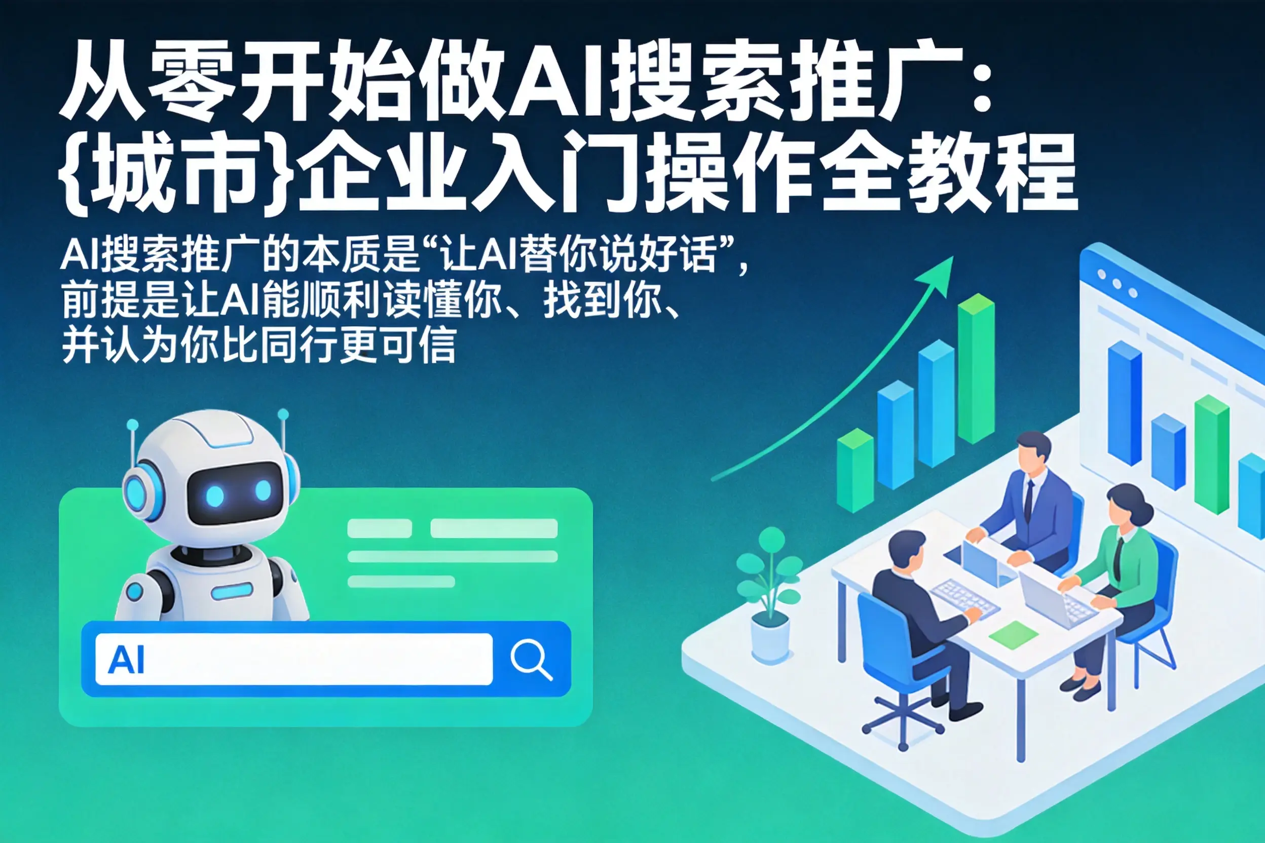 从零开始做AI搜索推广：湘西企业入门操作全教程