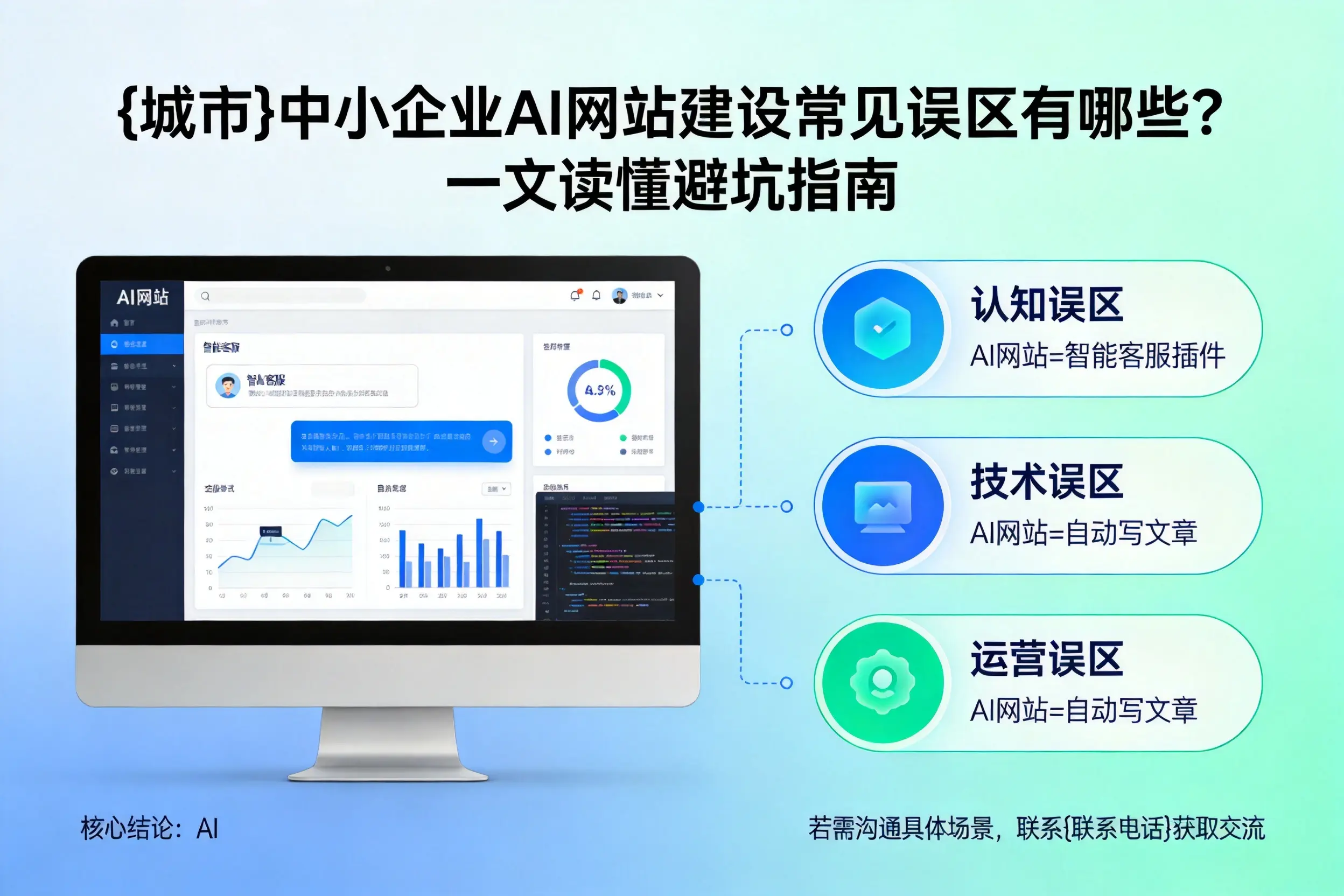 湘西中小企业AI网站建设常见误区有哪些？一文读懂避坑指南