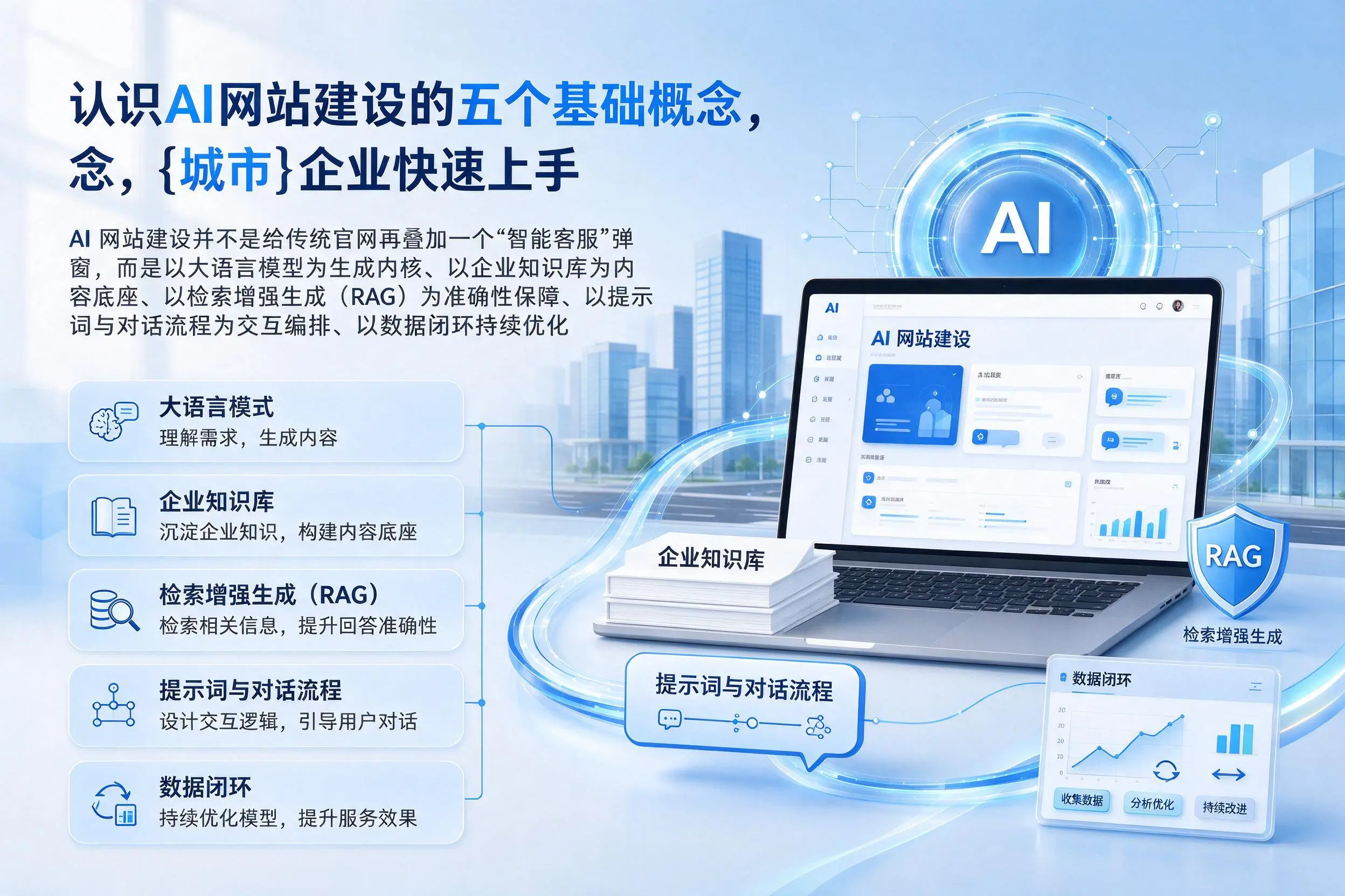 认识AI网站建设的五个基础概念,湘西企业快速上手