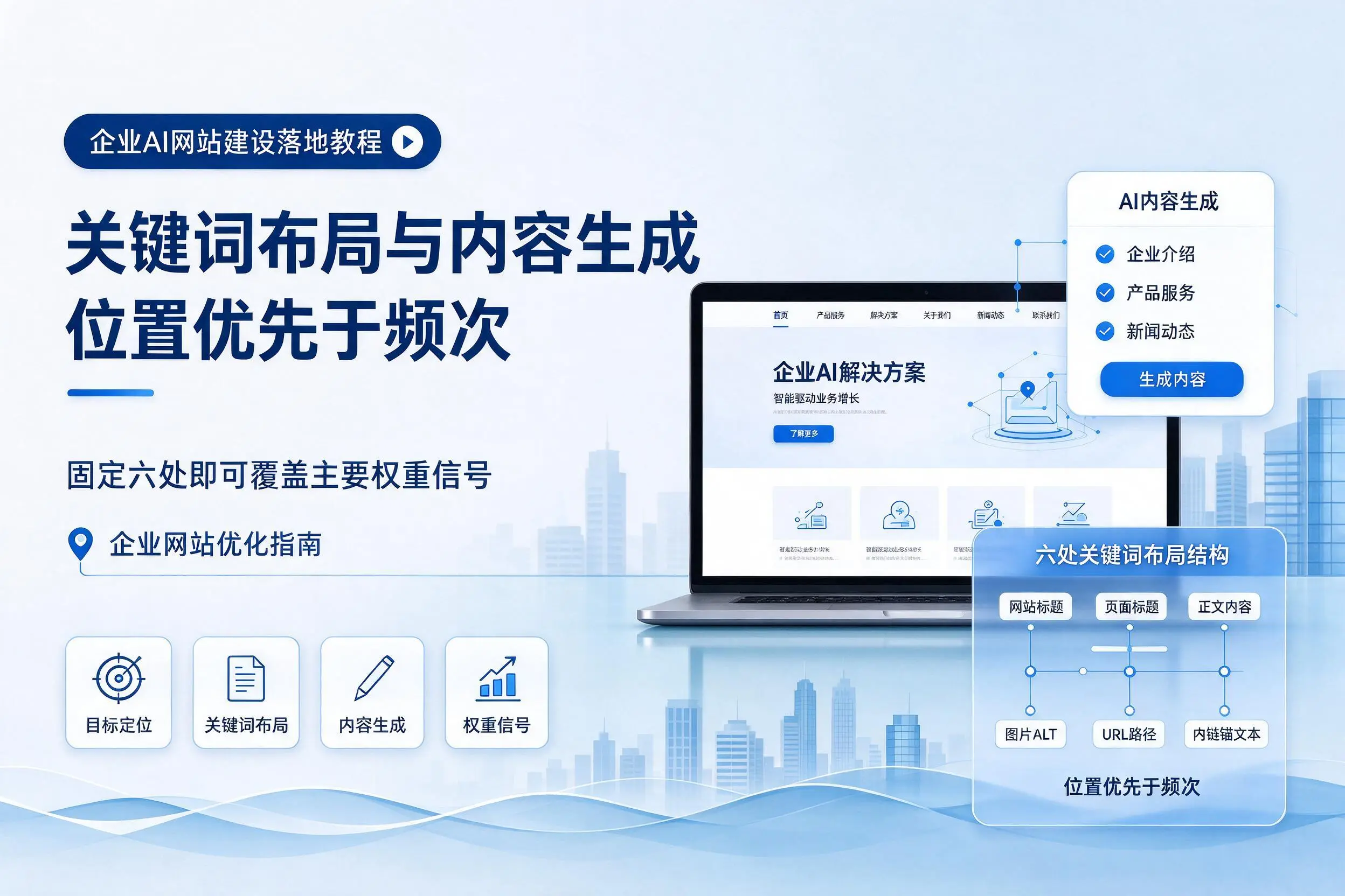 湘西企业AI网站建设落地教程:关键词布局与内容生成